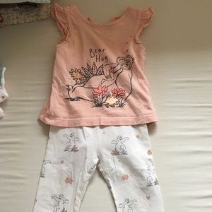 Gap Disney Matching Playset 12-18mo.